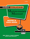 1960 - 1961 GMC 1000-5000 Repair Shop Manual