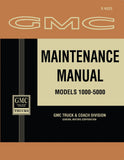 1962 GMC Maintenance Manual
