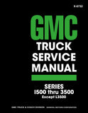 1967 GMC Truck 1500-3500 Service Manual