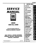 1968 GMC Truck 1500-3500 Service Manual - includes 11x26 inch Wiring Diagrams