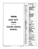 1974 GMC Truck 1500-3500 Service Manual