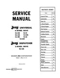 1946 - 1965 Jeep Dispatcher Service Manual