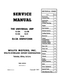 1946-1957 Jeep Shop Manual - SM-1002 R1