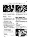 1951-55 Mercury & 1955 Lincoln Transmission Manual