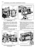 1958 Lincoln Maintenance Manual