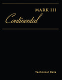 1968-1969 Lincoln Continental Mark III Shop Manual