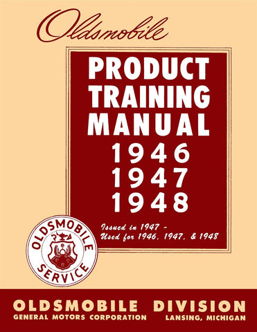1946-1948 Oldsmobile Repair Shop Manual Supplement