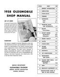 1958 Oldsmobile Shop Manual