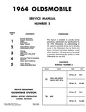 1964 Oldsmobile Service Manual (5 Volume Set)