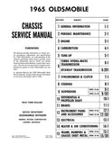 1965 Oldsmobile Chassis Service Manual