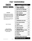 1967 Oldsmobile Chassis Service Manual