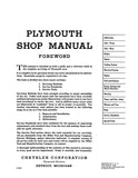 1937 Plymouth Shop Manual - Codes P3 - P4