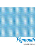 1966 Plymouth Service Manual