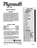 1968 Plymouth Service Manual