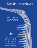 1937 - 1938 Pontiac Shop Manual - Includes 11x17 Foldout