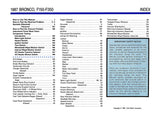 1987 Ford F-Series Truck Electrical Vacuum Troubleshooting Manual - COLOR