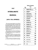 1957 Pontiac Hydra-Matic Manual