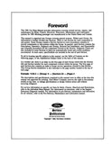 1991 Ford Mustang Car Shop Manual