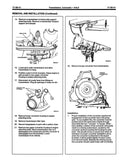 1991 Ford Mustang Car Shop Manual
