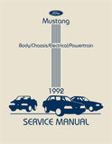 1992 Ford Mustang Body / Chassis / Electrical / Powertrain Service Manual
