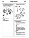 1992 Ford Mustang Body / Chassis / Electrical / Powertrain Service Manual