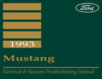 1993 Ford Mustang Electrical & Vacuum Troubleshooting Manual
