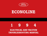 1994 Ford Econoline Electrical and Vacuum Troubleshooting Manual