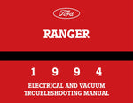 1994 Ford Ranger Electrical and Vacuum Troubleshooting Manual