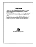 1994 Ford OBD-II Powertrain Control Emissions Diagnosis Service Manual