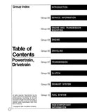 1995 Ford Aerostar, Ranger, Explorer Body Chassis Powertrain Drivetrain Service Manual