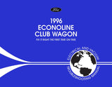1996 Ford Econoline Club Wagon Electrical and Vacuum Troubleshooting Manual