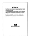 1996 Ford OBD-I Powertrain Control Emissions Diagnosis Service Manual