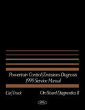 1999 Ford OBD-II Powertrain Control / Emissions Diagnosis Service Manual