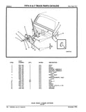 1974 - 1977 Dodge LD / MD / HD Truck Dealer Parts Catalog Book