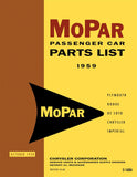 1959 Mopar Parts Catalog