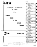 1959 Mopar Parts Catalog