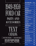 1949-1959 Ford Car Parts & Accessories Text and Illustrated Catalog - 2 Volume Set