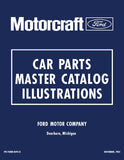 1973 - 1979 Ford Car Parts Catalog Set - Text & Illustrations