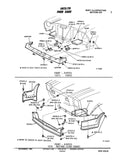 1973 - 1979 Ford Car Parts Catalog Set - Text & Illustrations