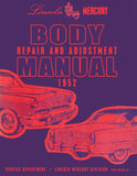 1952 Lincoln Body Shop Manual