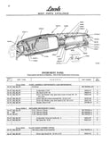 1953-1955 Lincoln Body Parts Catalog