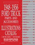 1948 - 1956 Ford Truck Parts & Accessories Catalog Set - Text & Illustrations