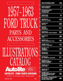 1957 - 1963 Ford Truck Parts and Accessories Catalog Set - Text & Illustrations