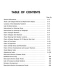 1948 - 1959 Cadillac Master Parts List