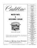 1964 - 1969 Cadillac Master Parts List