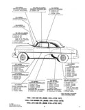 1953-1963 Chevrolet Body Mouldings and Attaching Parts