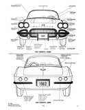 1953-1963 Chevrolet Body Mouldings and Attaching Parts