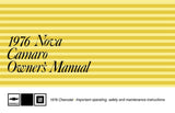 1976 Chevrolet Camaro & Nova Owner's Manual