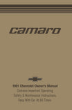 1981 Chevrolet Camaro Owner's Manaual