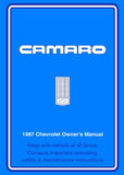 1987 Chevrolet Camaro Owner's Manual